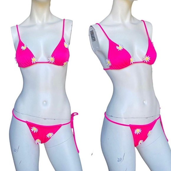 Vintage Dolce & Gabbana pink bikini Italian size 2 - Picture 3 of 11